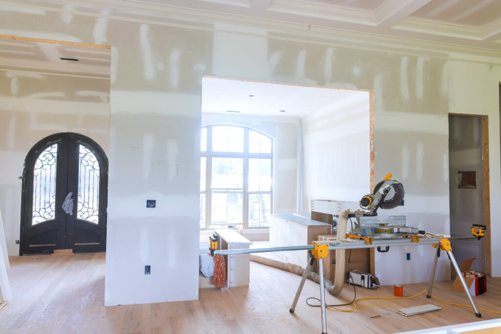 A home construction project from Central Illinois Construct out of Peoria IL